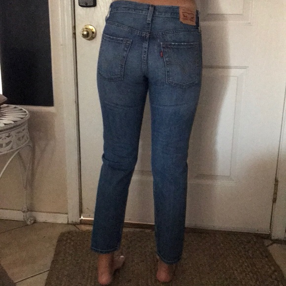 Levi’s 501’s straight boyfriend button fly 29 - Picture 11 of 13